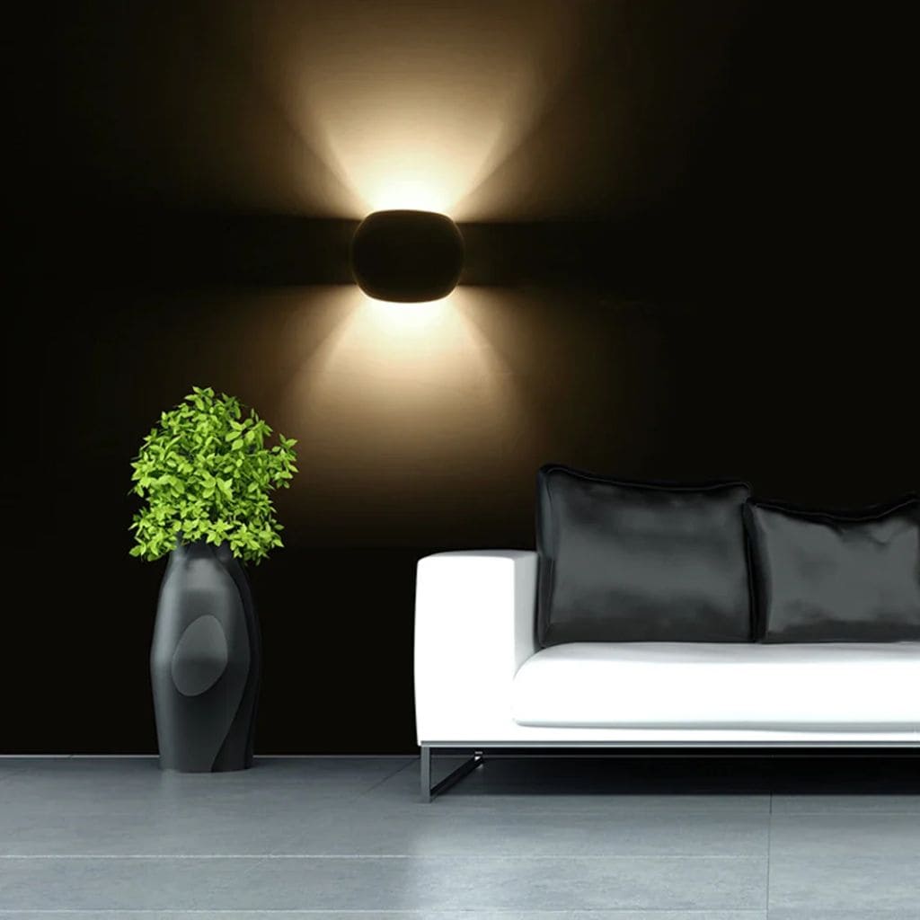 Applique Murale LED Moderne en Plâtre