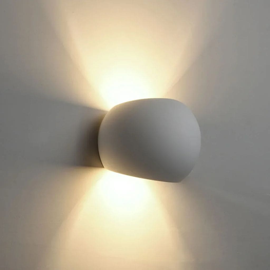 Applique Murale LED Moderne en Plâtre