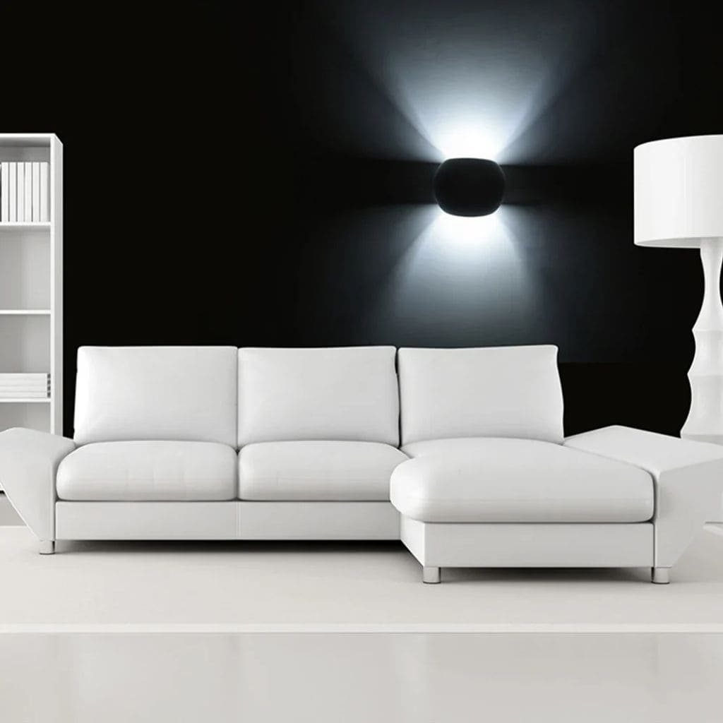 Applique Murale LED Moderne en Plâtre