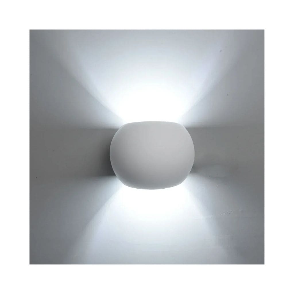 Applique Murale LED Moderne en Plâtre