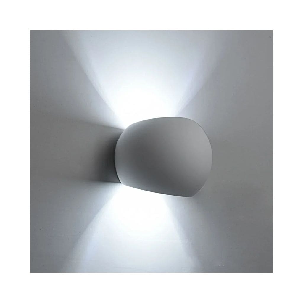 Applique Murale LED Moderne en Plâtre