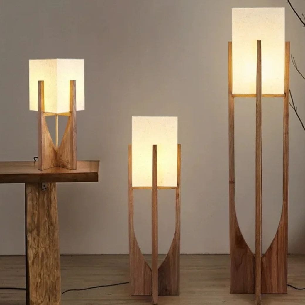 Lampadaire Style Japonais Vent Doux