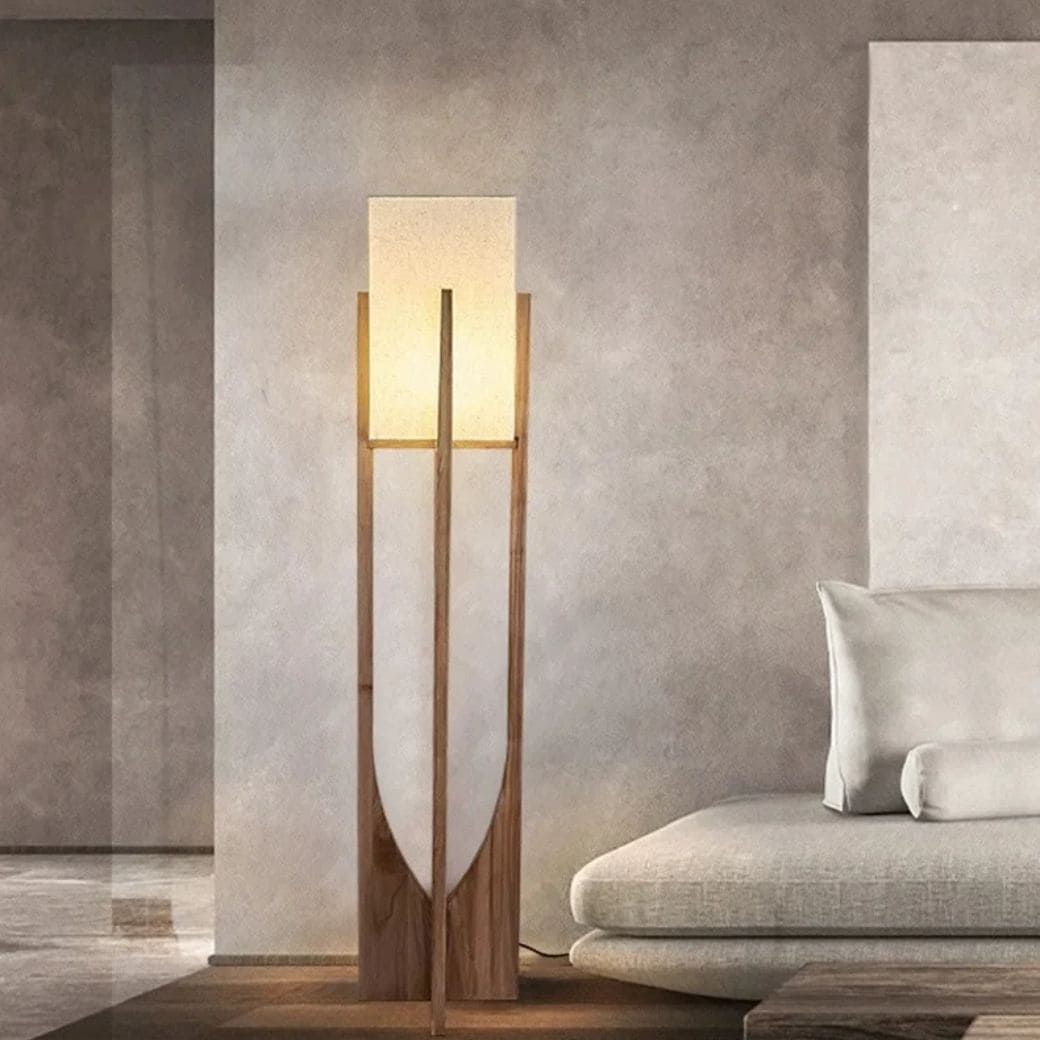Lampadaire Style Japonais Vent Doux