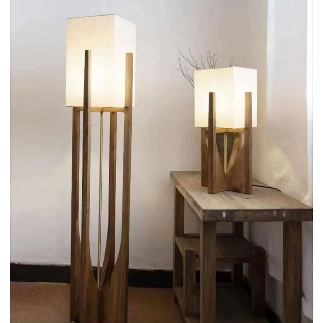 Lampadaire Style Japonais Vent Doux