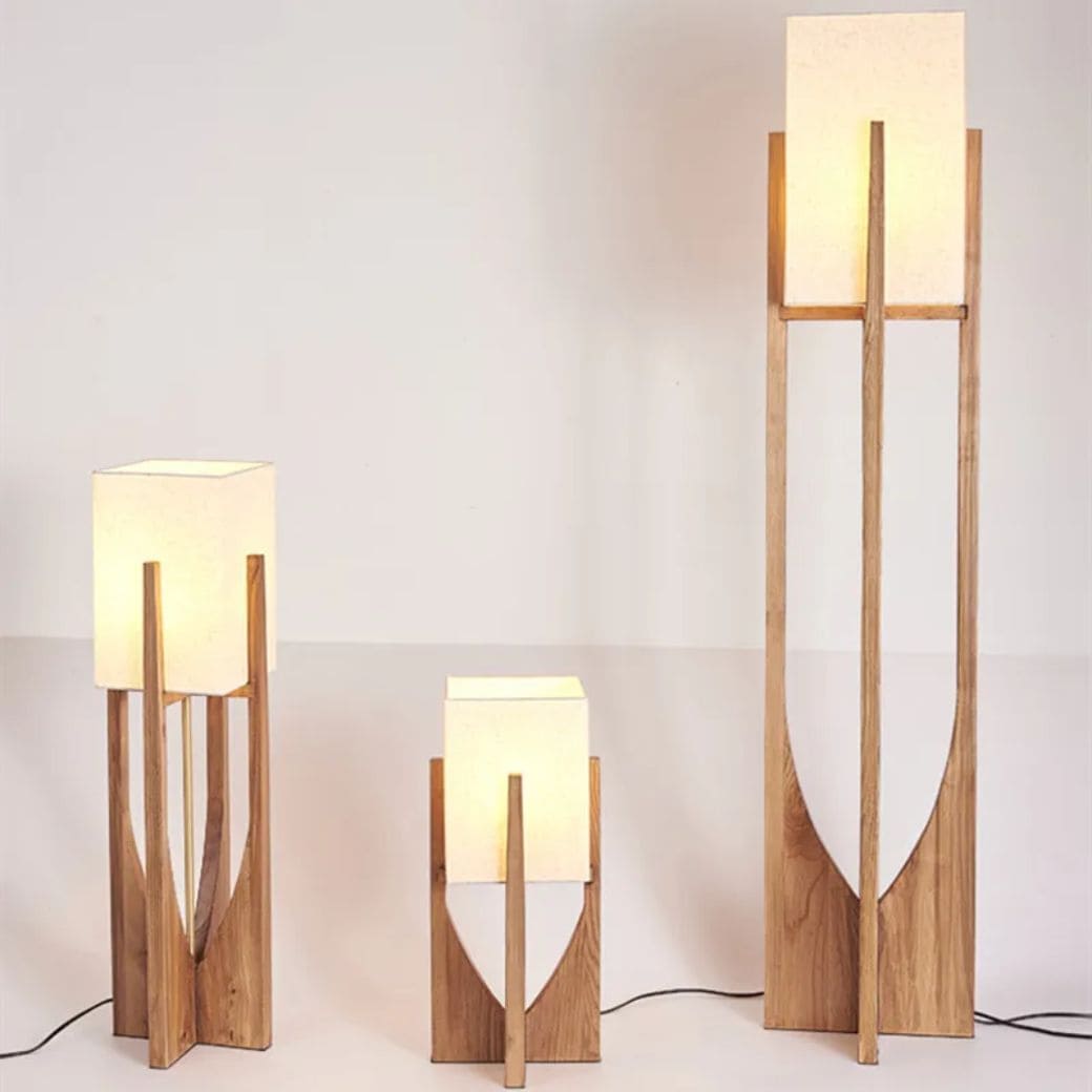 Lampadaire Style Japonais Vent Doux
