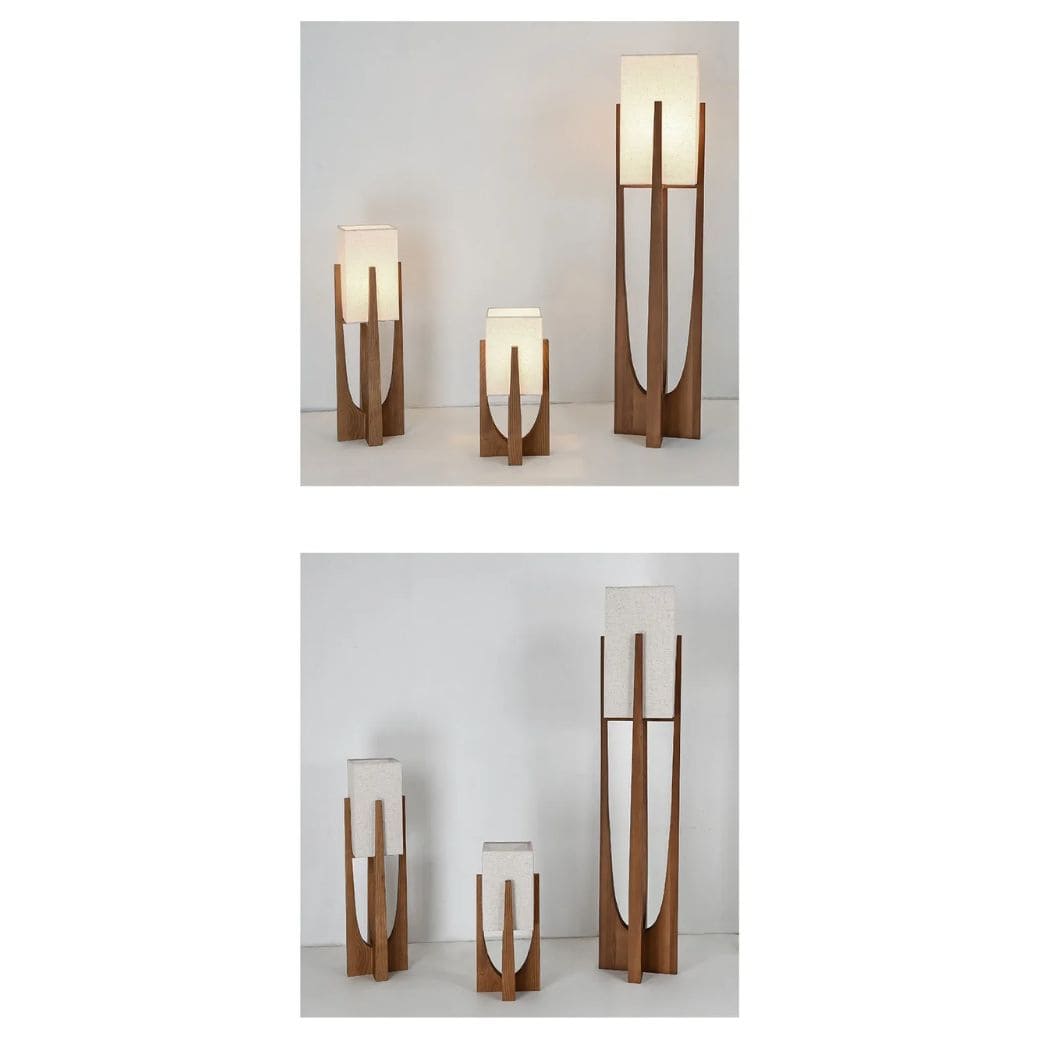 Lampadaire Style Japonais Vent Doux