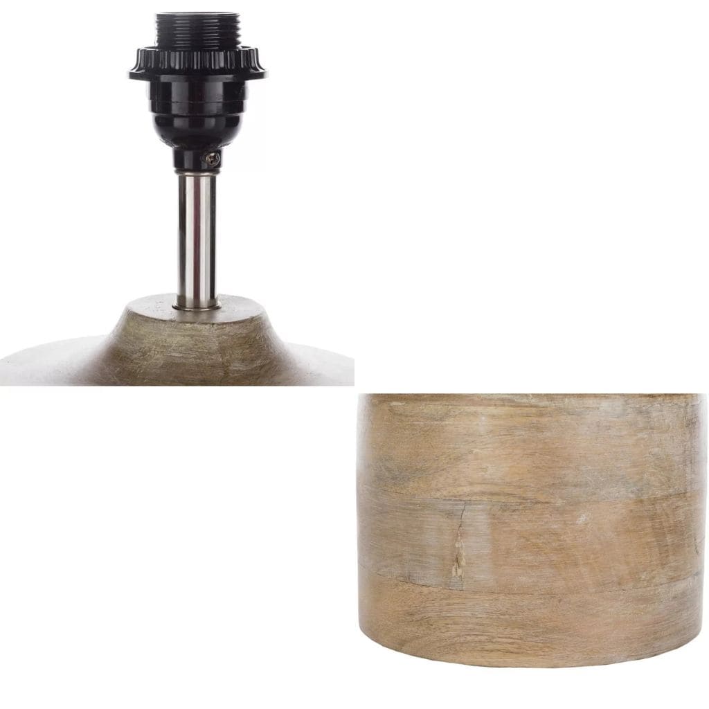 Lampe Art Décor en Bois Nordique