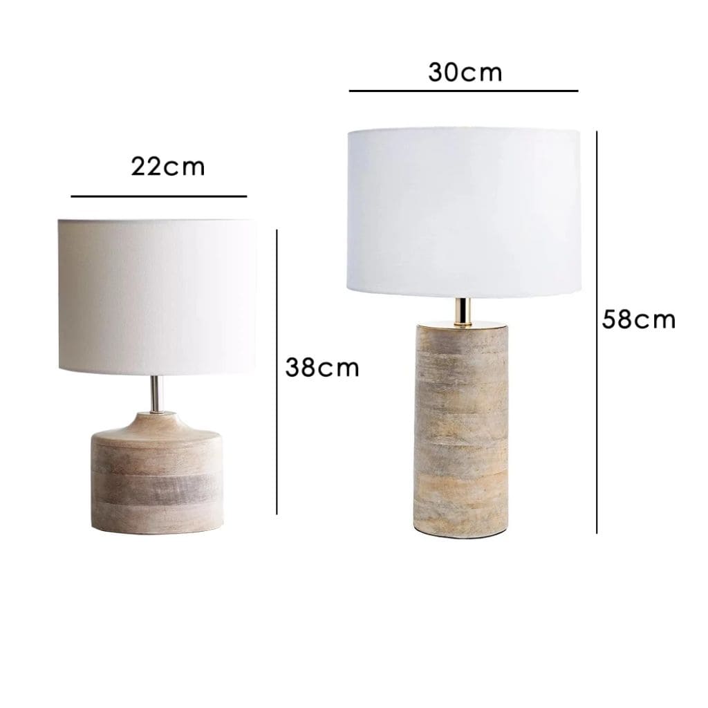 Lampe Art Décor en Bois Nordique