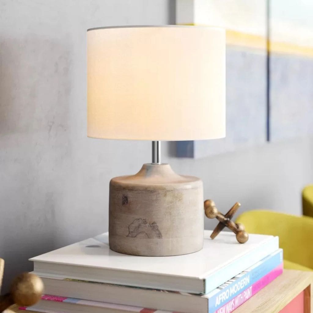 Lampe Art Décor en Bois Nordique