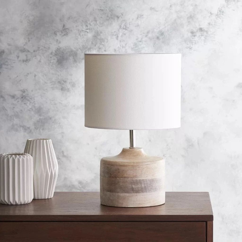 Lampe Art Décor en Bois Nordique