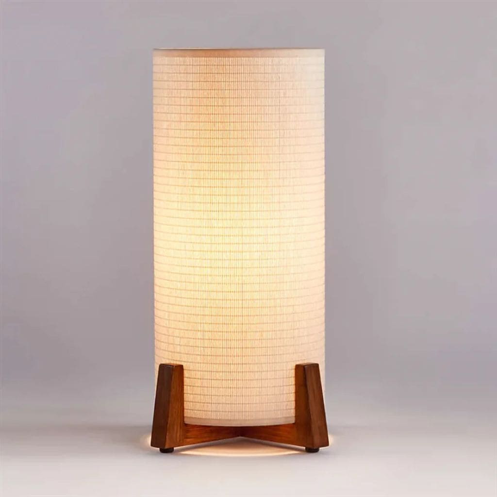 Lampe de Sol Japonaise en Tissu