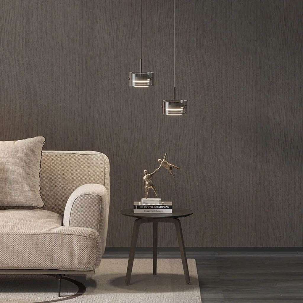 Lustre Suspendu Élegance Noire