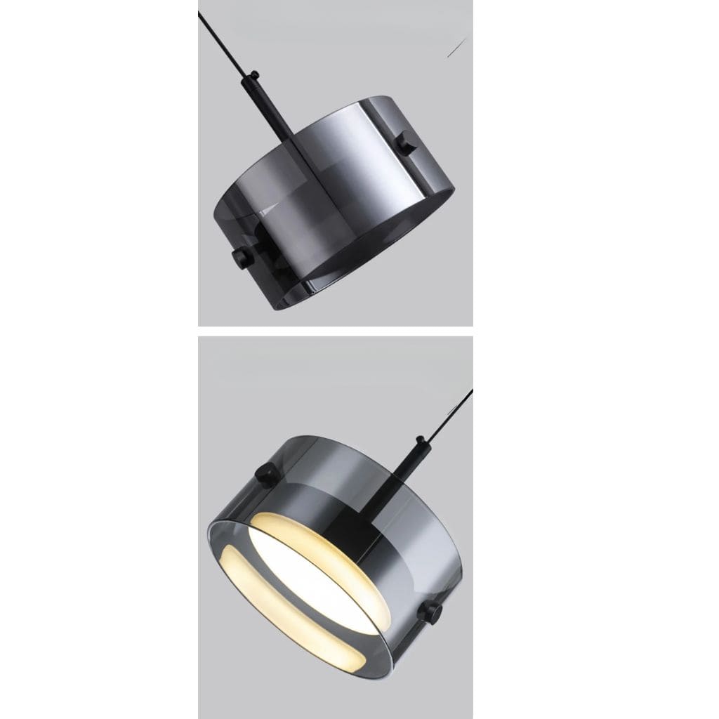 Lustre Suspendu Élegance Noire