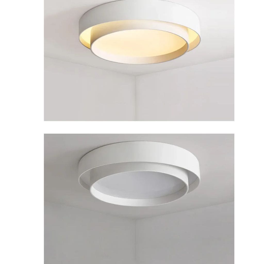 Plafonnier LED au Design Épuré