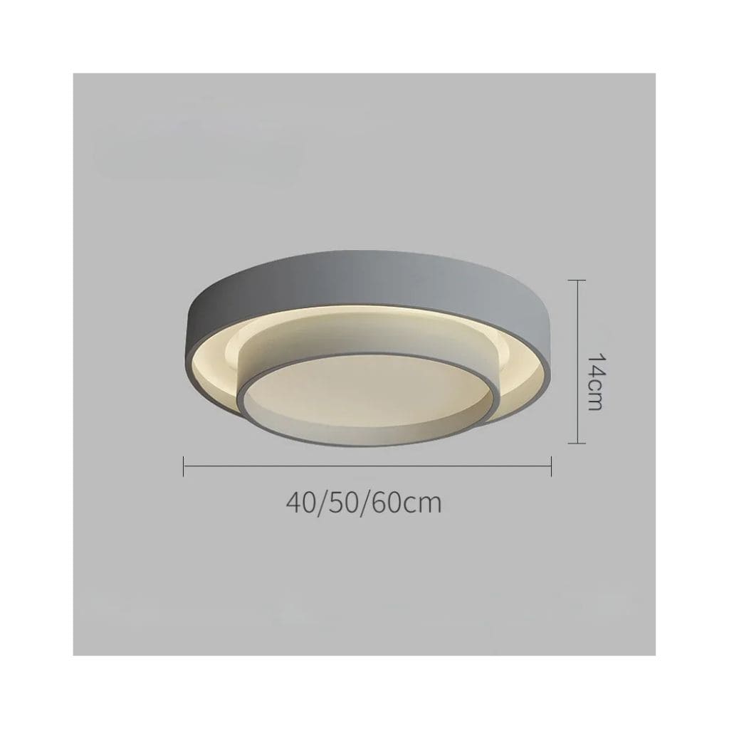 Plafonnier LED au Design Épuré