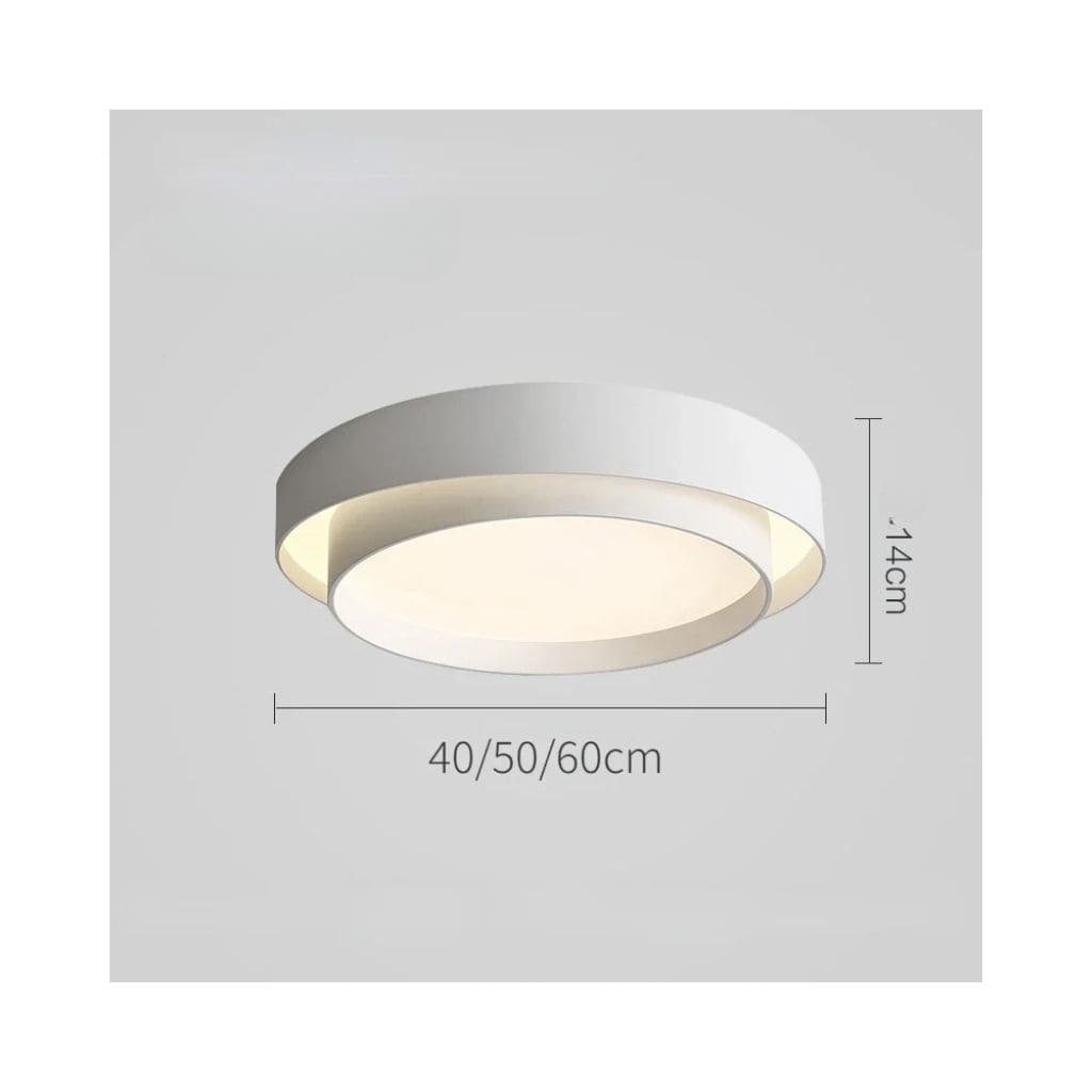 Plafonnier LED au Design Épuré