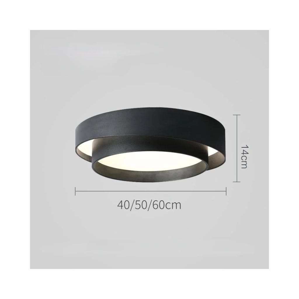 Plafonnier LED au Design Épuré