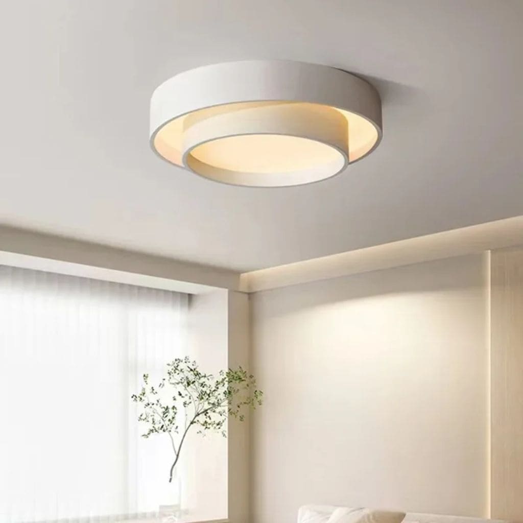 Plafonnier LED au Design Épuré