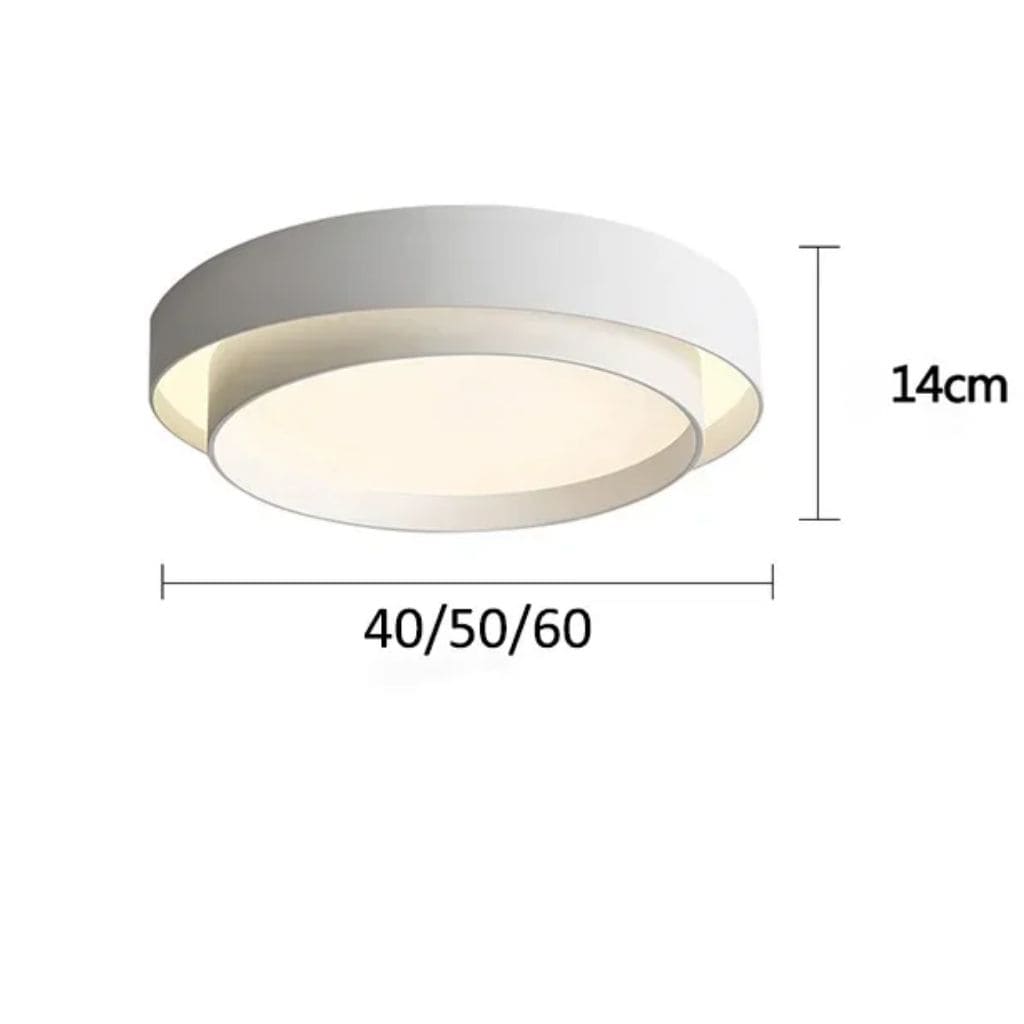 Plafonnier LED au Design Épuré