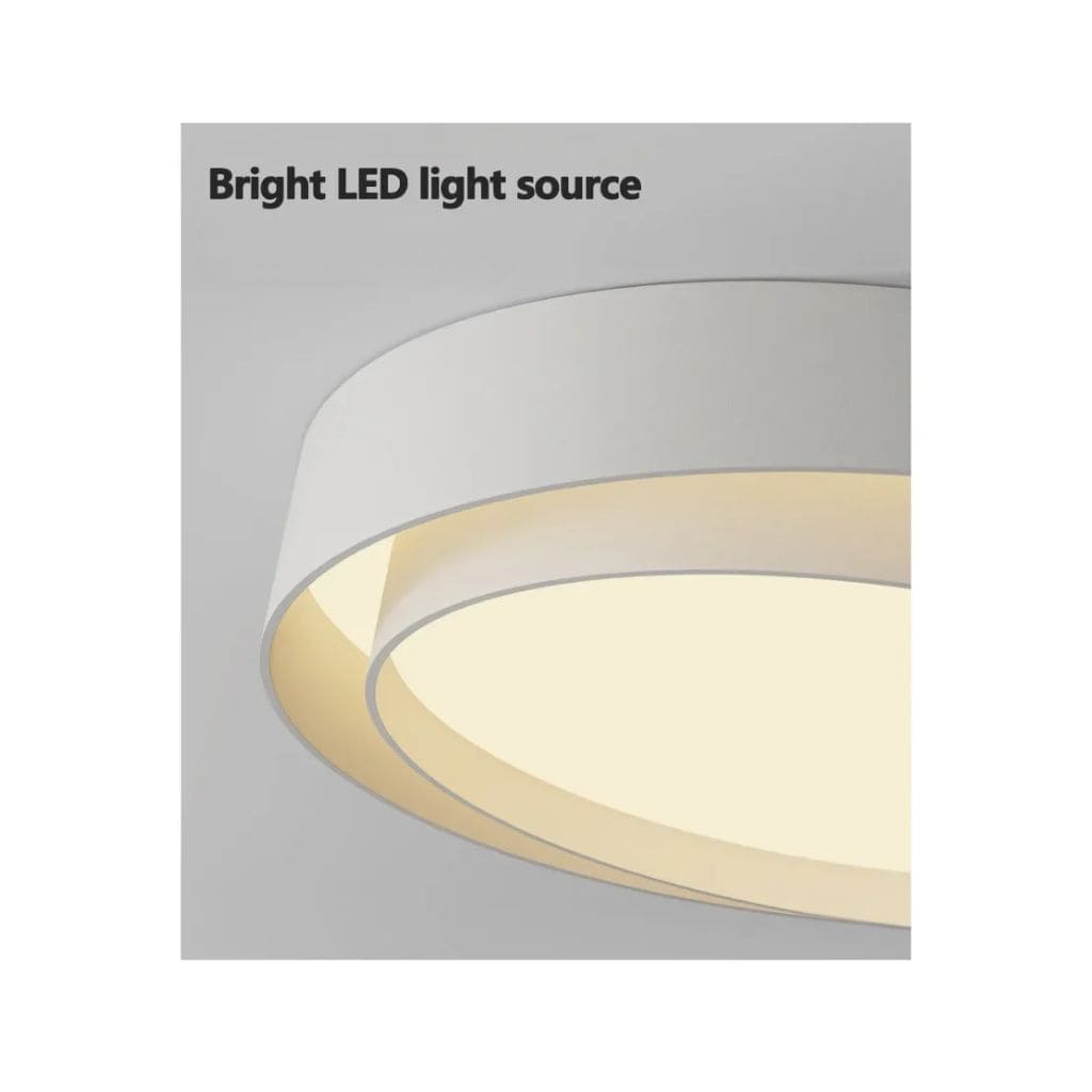 Plafonnier LED au Design Épuré