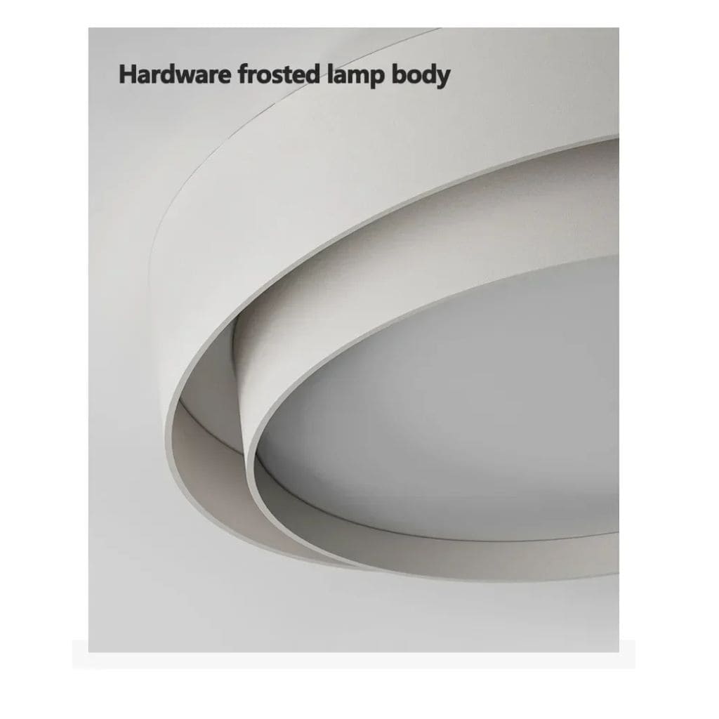 Plafonnier LED au Design Épuré