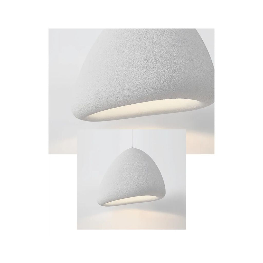 Suspension Luminaire  LED Japonaise Wabi Sabi Vent Moderne