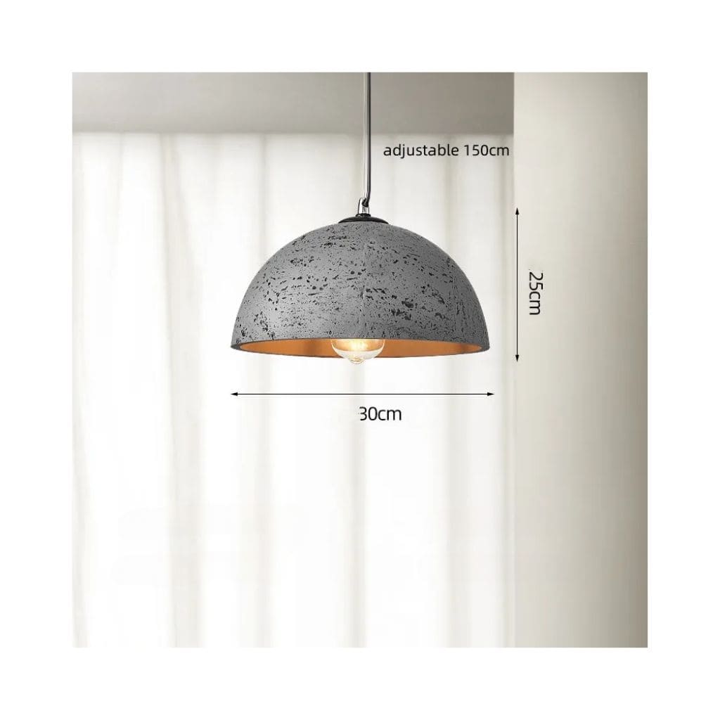 Suspension Luminaire LED Nordique de Style Simple Wabi Sabi