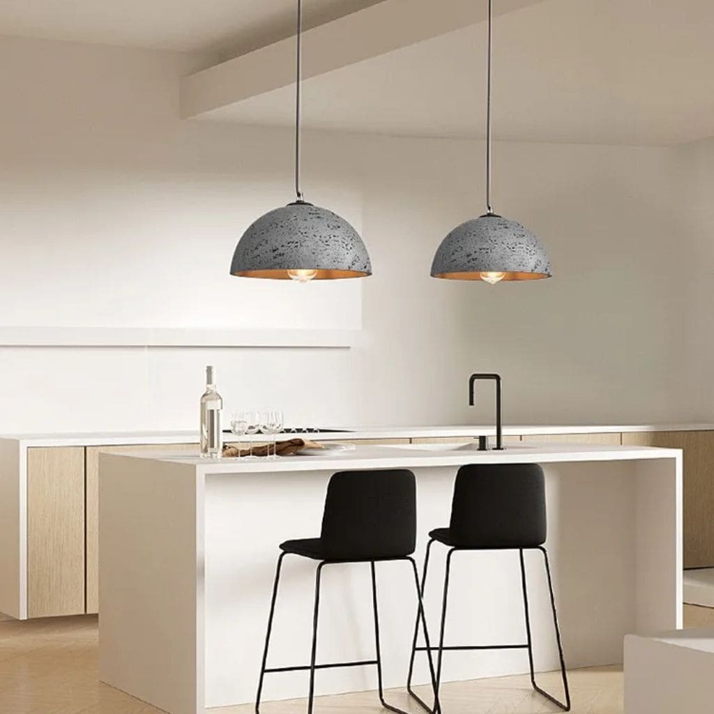 Suspension Luminaire LED Nordique de Style Simple Wabi Sabi