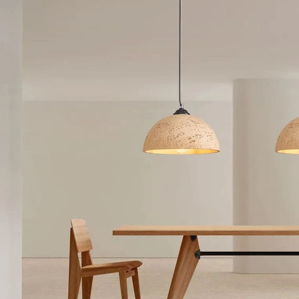 Suspension Luminaire LED Nordique de Style Simple Wabi Sabi