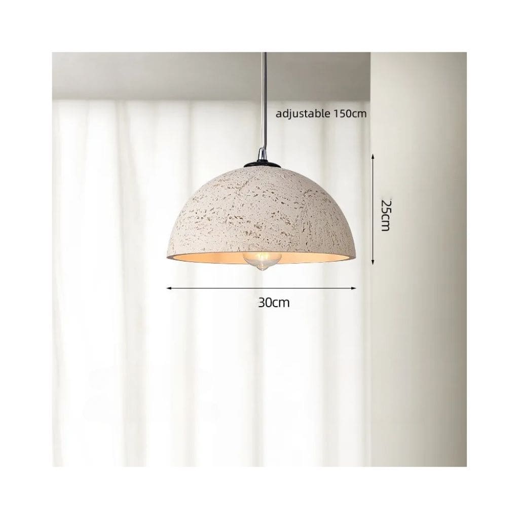 Suspension Luminaire LED Nordique de Style Simple Wabi Sabi