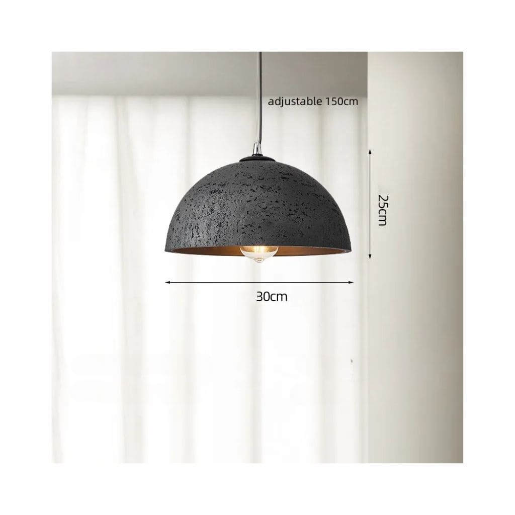Suspension Luminaire LED Nordique de Style Simple Wabi Sabi