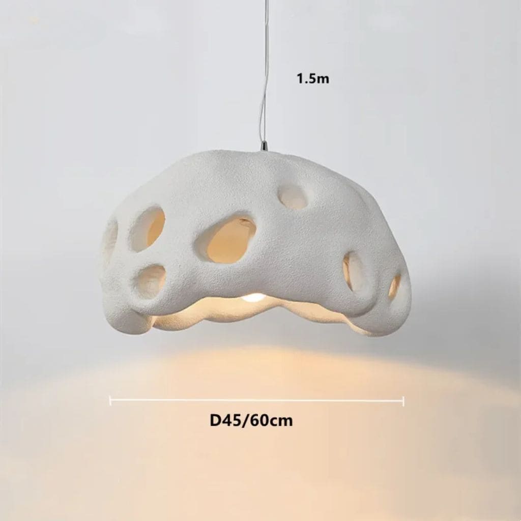 Suspension Luminaire LED au Style Rétro Wabi-Sabi