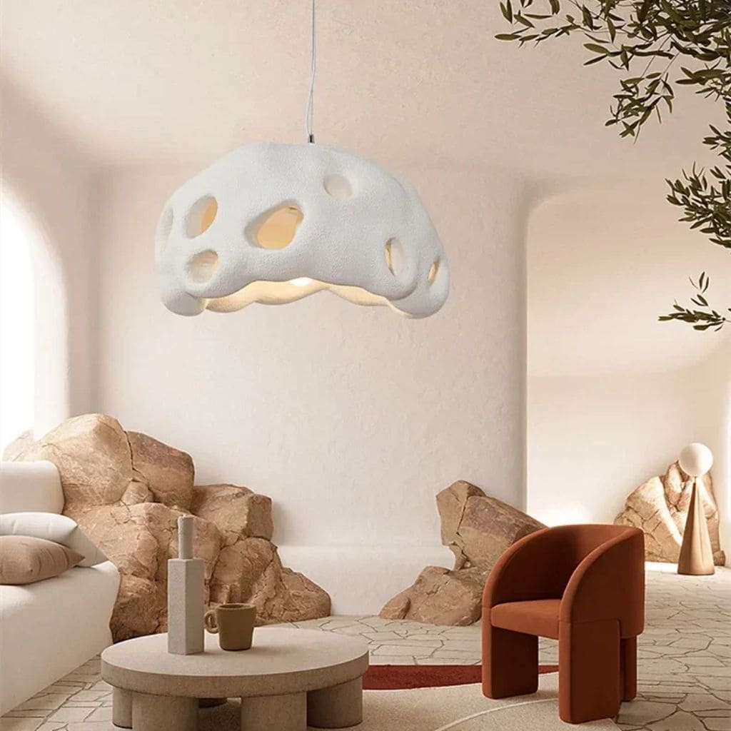 Suspension Luminaire LED au Style Rétro Wabi-Sabi