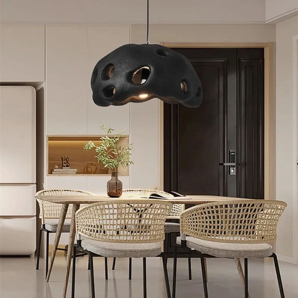 Suspension Luminaire LED au Style Rétro Wabi-Sabi