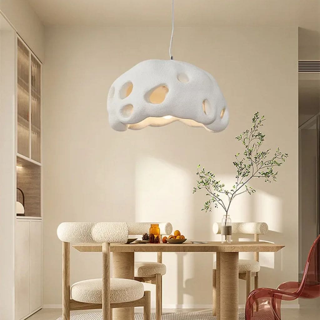 Suspension Luminaire LED au Style Rétro Wabi-Sabi