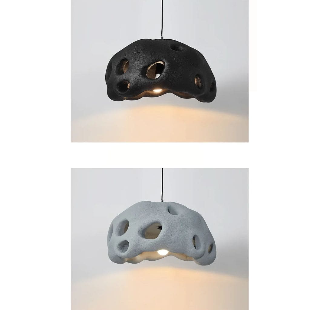 Suspension Luminaire LED au Style Rétro Wabi-Sabi
