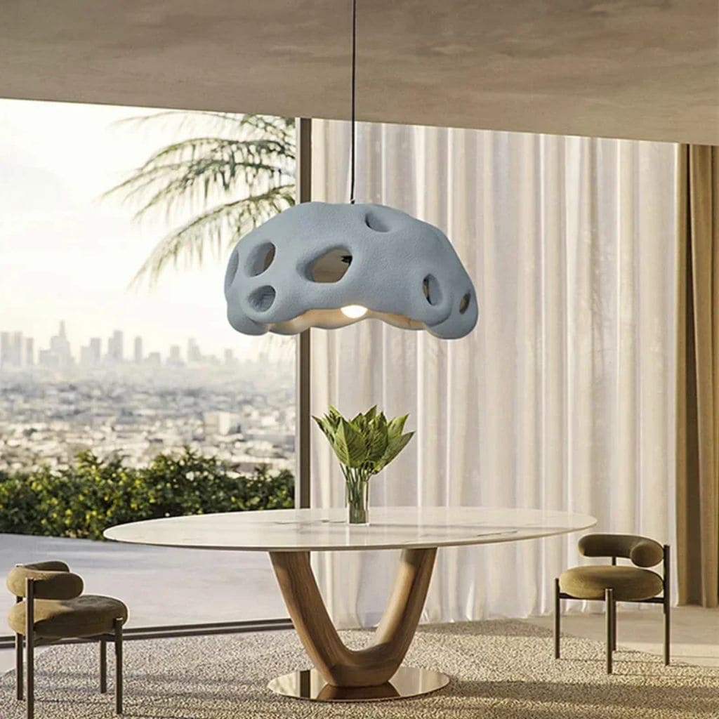 Suspension Luminaire LED au Style Rétro Wabi-Sabi