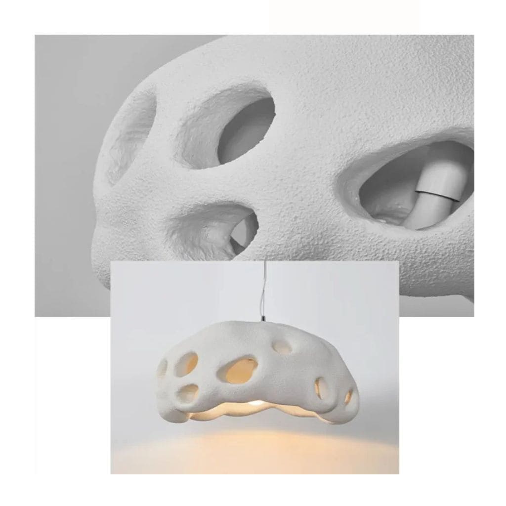 Suspension Luminaire LED au Style Rétro Wabi-Sabi