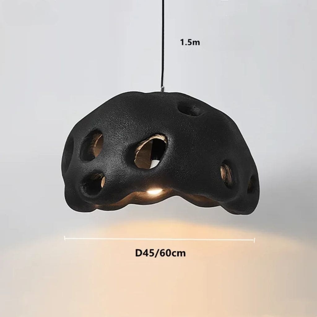 Suspension Luminaire LED au Style Rétro Wabi-Sabi