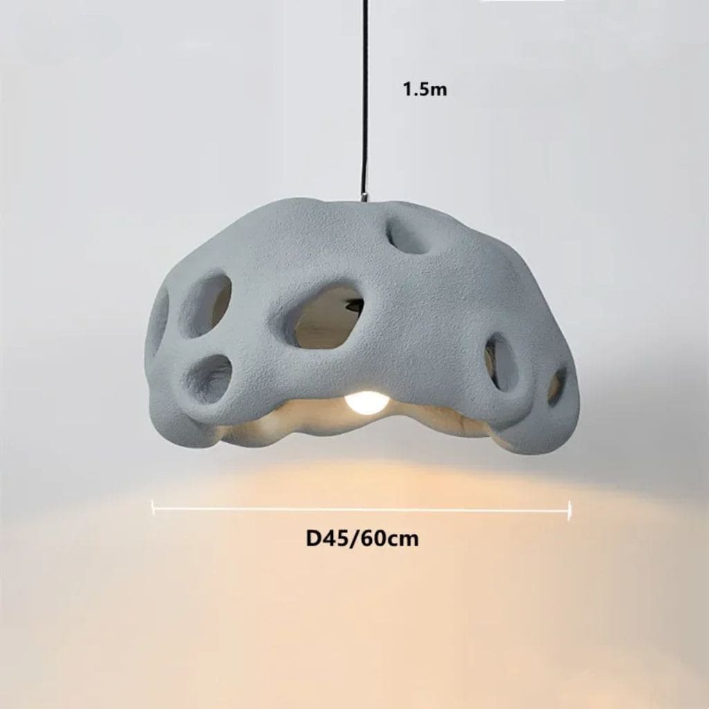 Suspension Luminaire LED au Style Rétro Wabi-Sabi