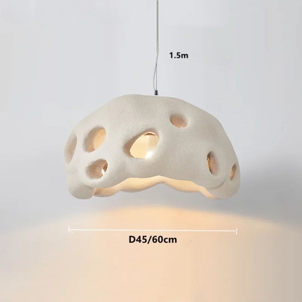 Suspension Luminaire LED au Style Rétro Wabi-Sabi