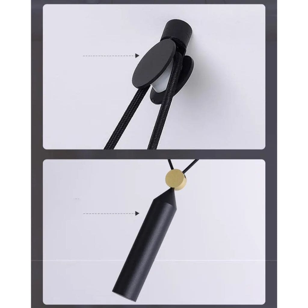 Suspension Luminaire à Poulie Nordique Industrielle LED