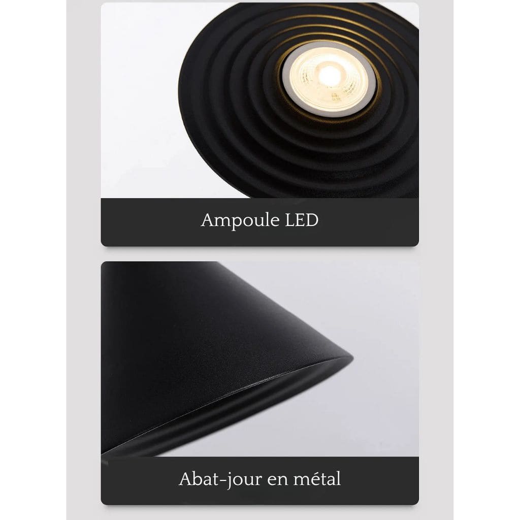 Suspension Luminaire à Poulie Nordique Industrielle LED