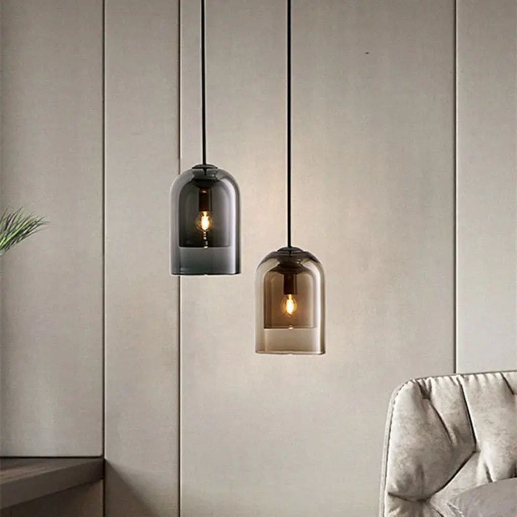 Suspension en Verre Moderne LED